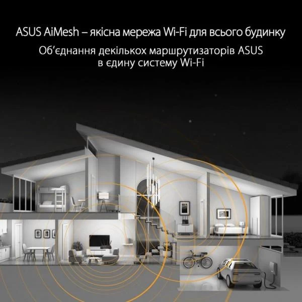 ASUS TUF Gaming AX3000 V2 (90IG0790-MO3B00) Підтримка Multiple SSID є