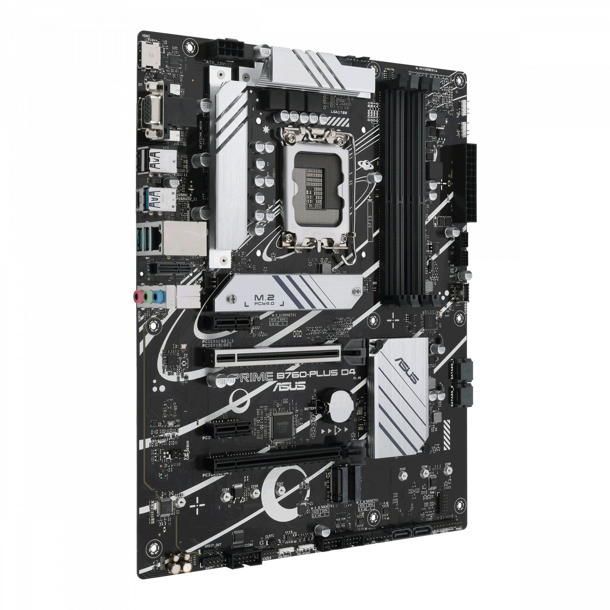 ASUS PRIME B760-PLUS D4 (90MB1CW0-M1EAY0) (UA) Бренд: ASUS; Тип роз'єму CPU: Socket 1700;