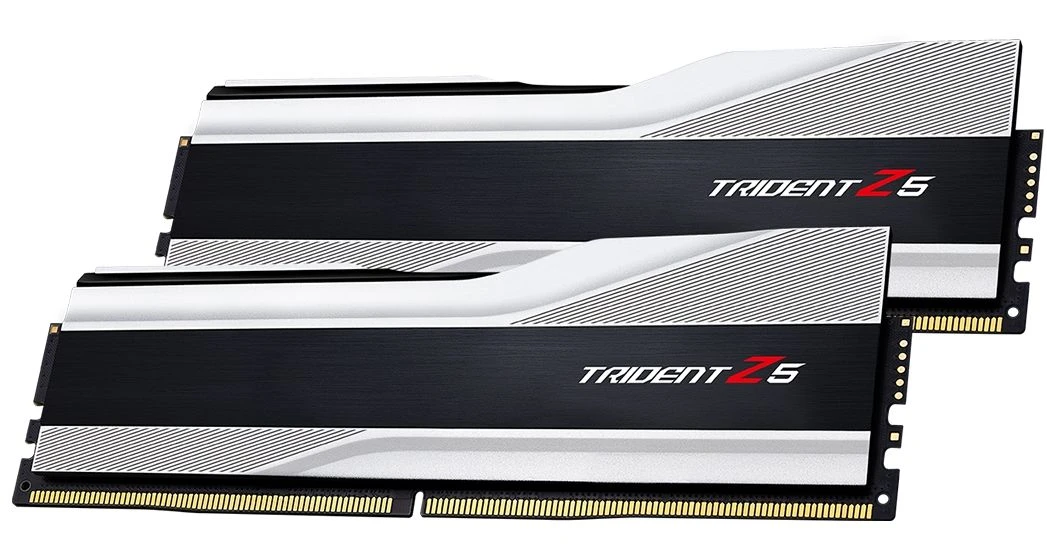 DDR5 2x16GB/6000 G.Skill Trident Z5 Silver (F5-6000J3040F16GX2-TZ5S) (UA) Тип оперативної пам'яті: DDR5;