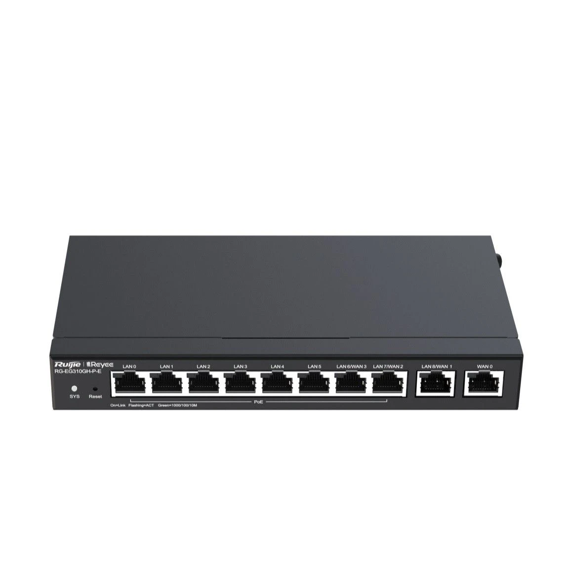 Маршрутизатор Ruijie Reyee RG-EG310GH-P-E Тип: дротові; Призначення