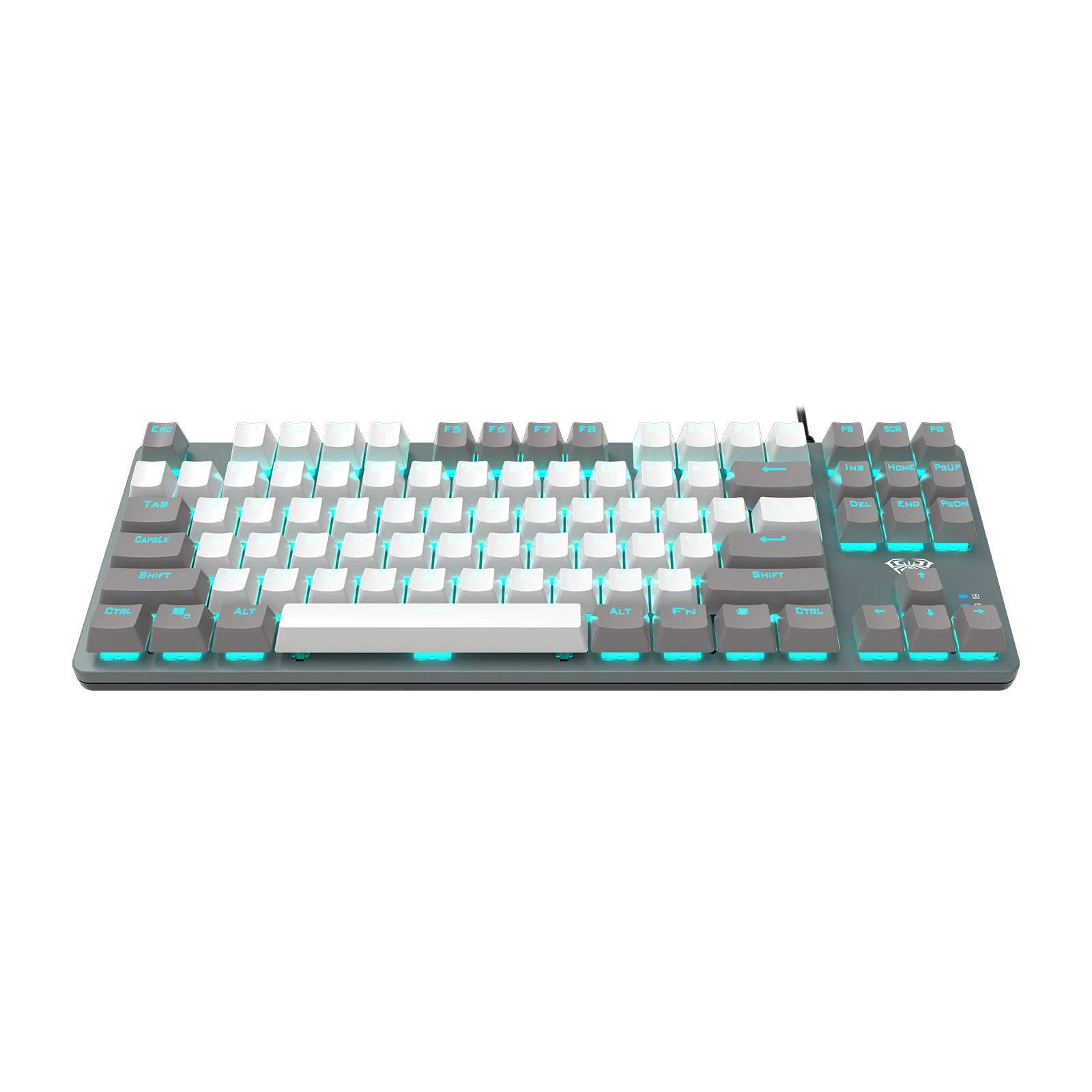 Aula Mechanical F3287 White/Grey keycap KRGD blue (6948391240688) (UA) Тип клавиш: механические;