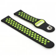 BeCover Nike Style для Xiaomi Amazfit Bip/Bip Lite/Bip S Lite/GTR 42mm/GTS/TicWatch S2/TicWatch E Black-Yellow (705706)