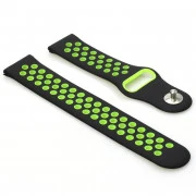 BeCover Nike Style для Xiaomi Amazfit Bip/Bip Lite/Bip S Lite/GTR 42mm/GTS/TicWatch S2/TicWatch E Black-Green (705703)