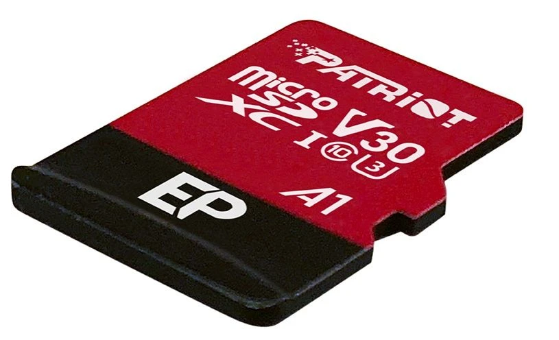 MicroSDXC 1TB UHS-I/U3 Class 10 Patriot EP A1 R90/W80MB/s + SD-adapter (PEF1TBEP31MCX) Тип картки: microSDXC; Об'єм пам'яті: 1