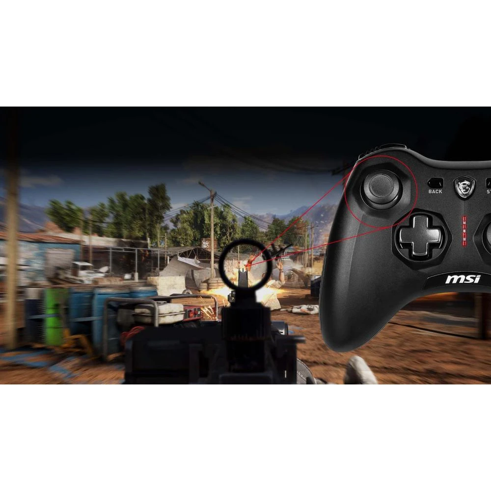 MSI Force GC20 V2 Black (S10-04G0050-EC4) (UA) Колір чорний