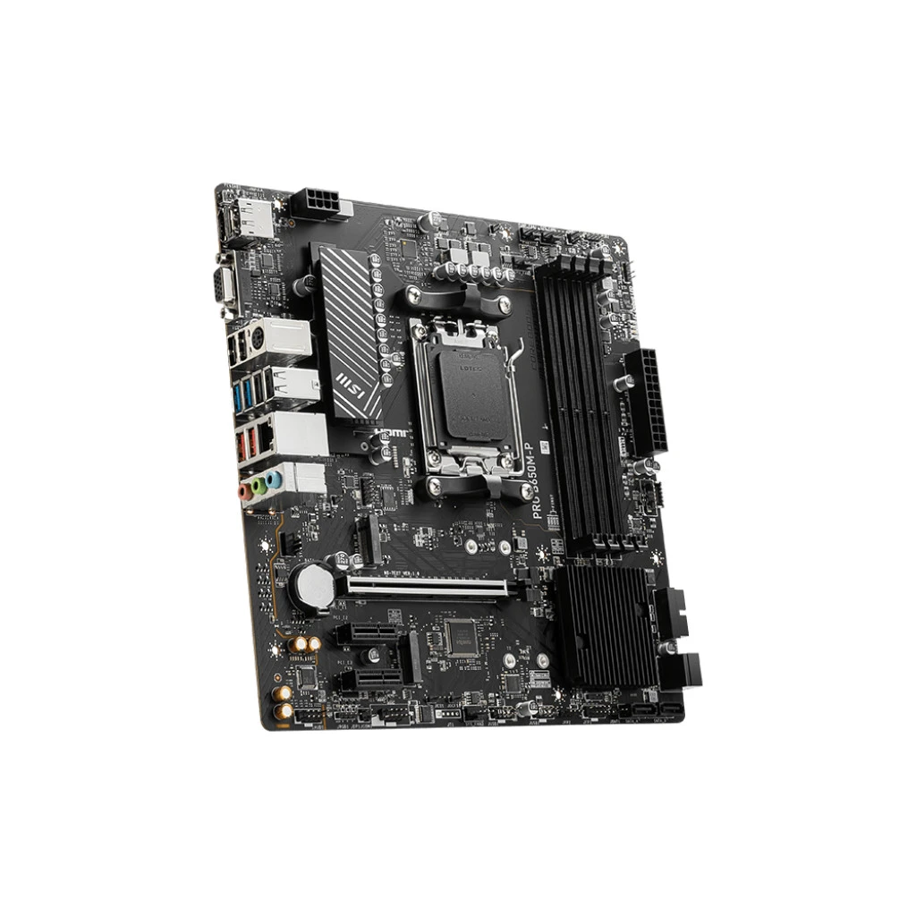MSI PRO B650M-P (911-7E27-001) (UA) Бренд: MSI; Тип роз'єму CPU: Socket AM5;