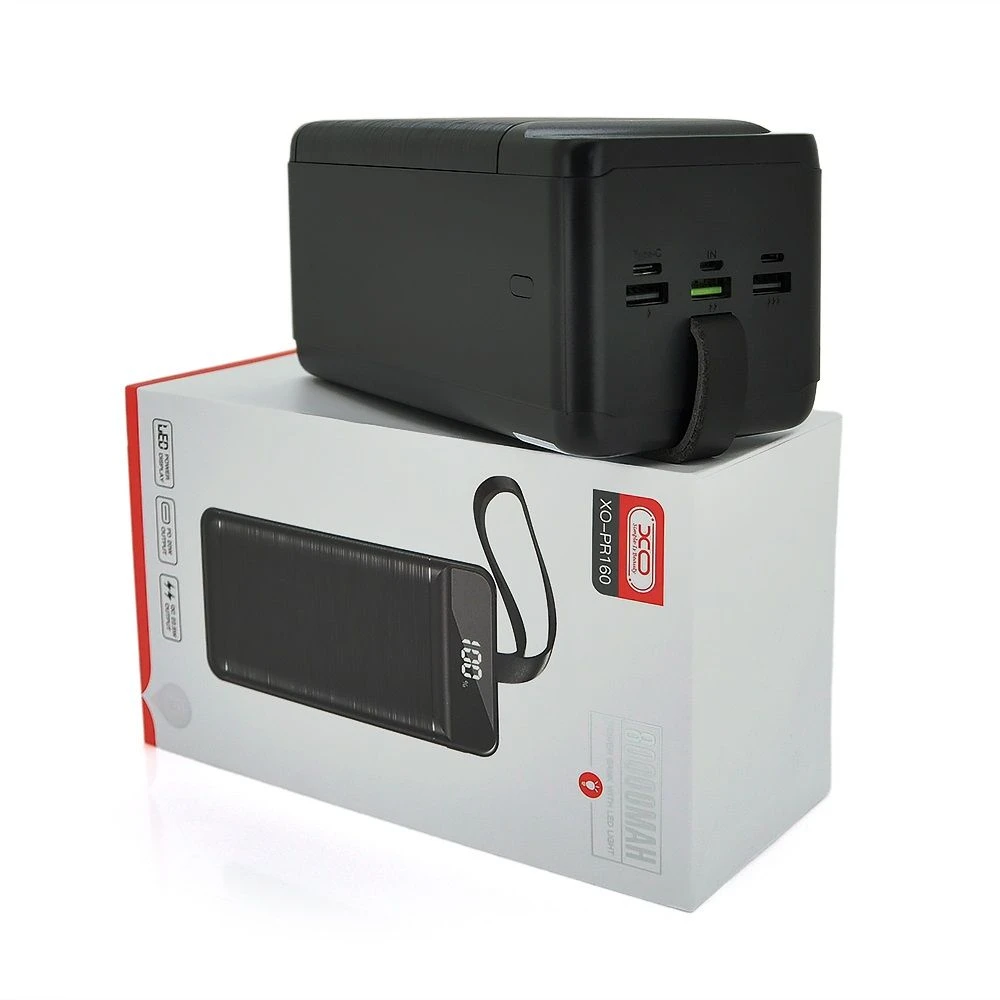 XO-PR160-80000mAh Black (XO-PR160/29209) Місткість: 80000 мА / год;