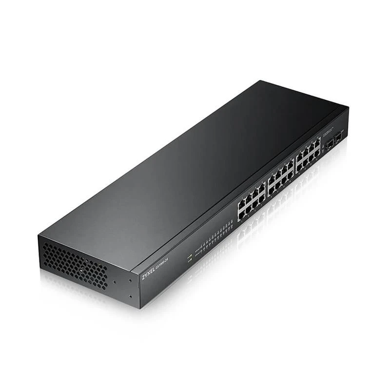 ZYXEL GS1900-24 (GS1900-24-EU0102F) Порти 10 / 100 / 1000 Мбіт / с: 24; SFP слоти