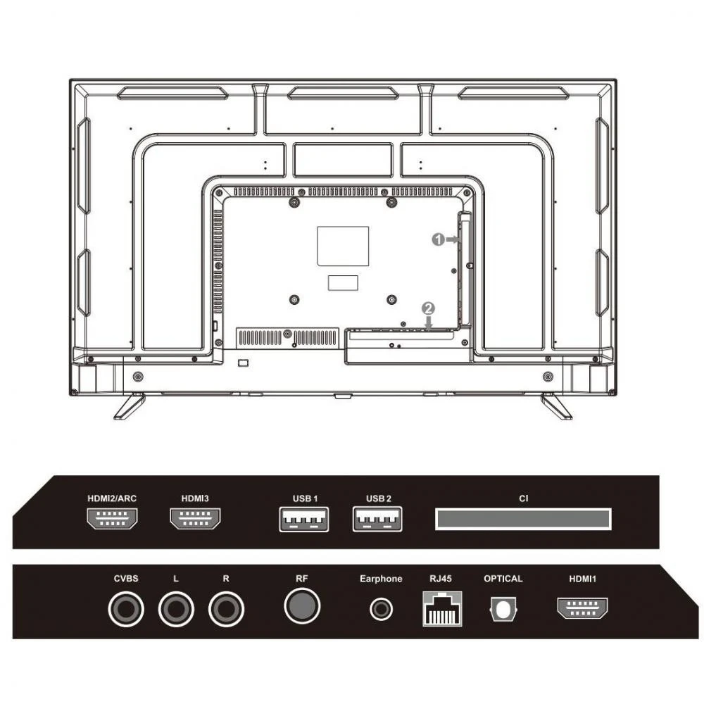 Mystery MTV-5060UDT2 Тип матриці LED