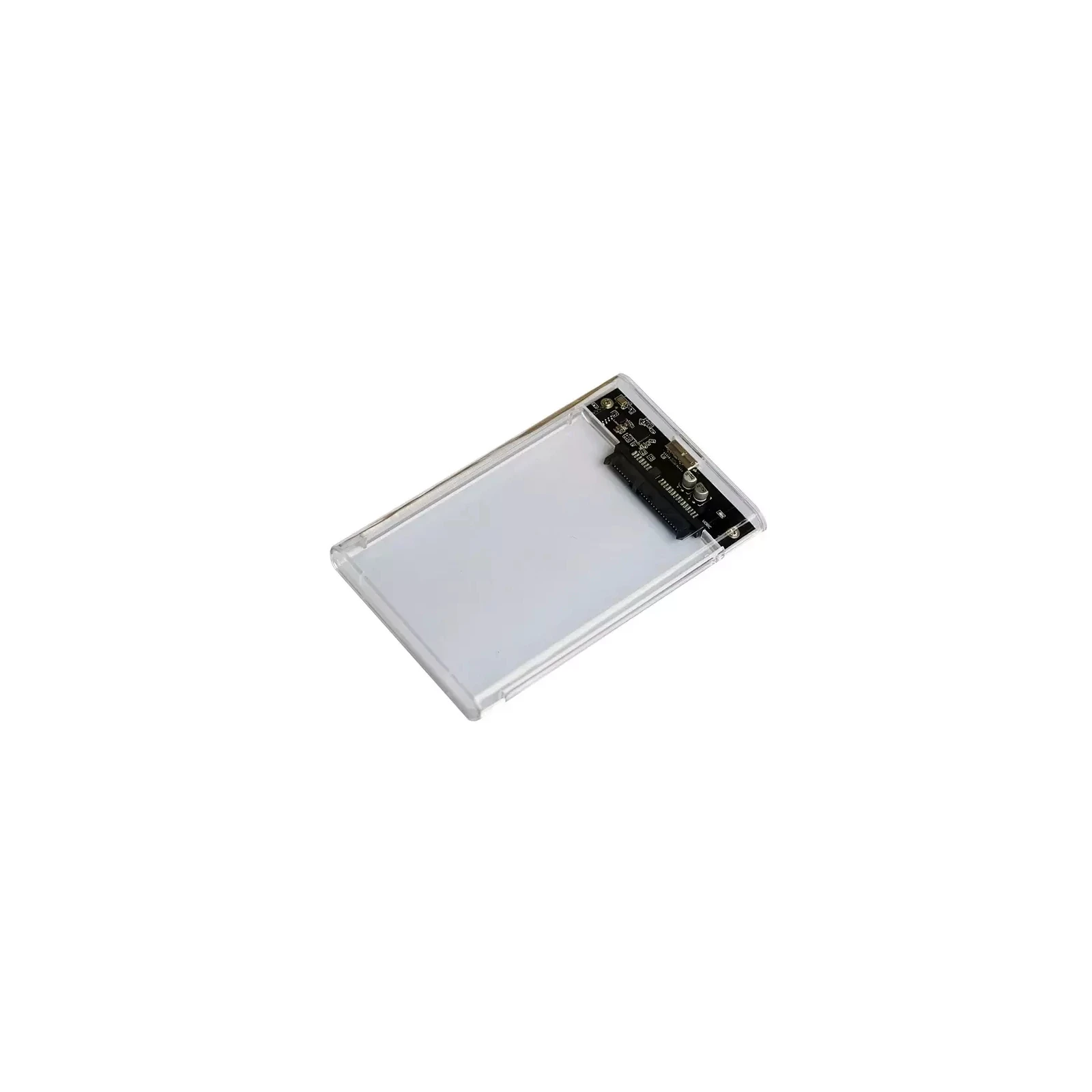AgeStar 2.5, USB 3.2, 9.5 мм / 7 мм HDD/SSD, Transparent (3UB2P4C (Transparent)) (UA) Зовнішній інтерфейс USB Type-C;