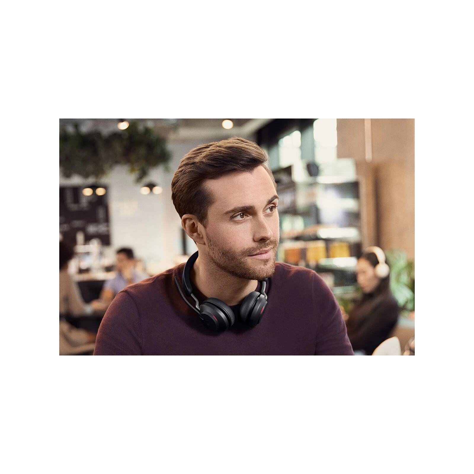 Jabra Evolve2 65 Link380c MS Stereo Stand Black (26599-999-889) (UA) Назначение для ноутбука