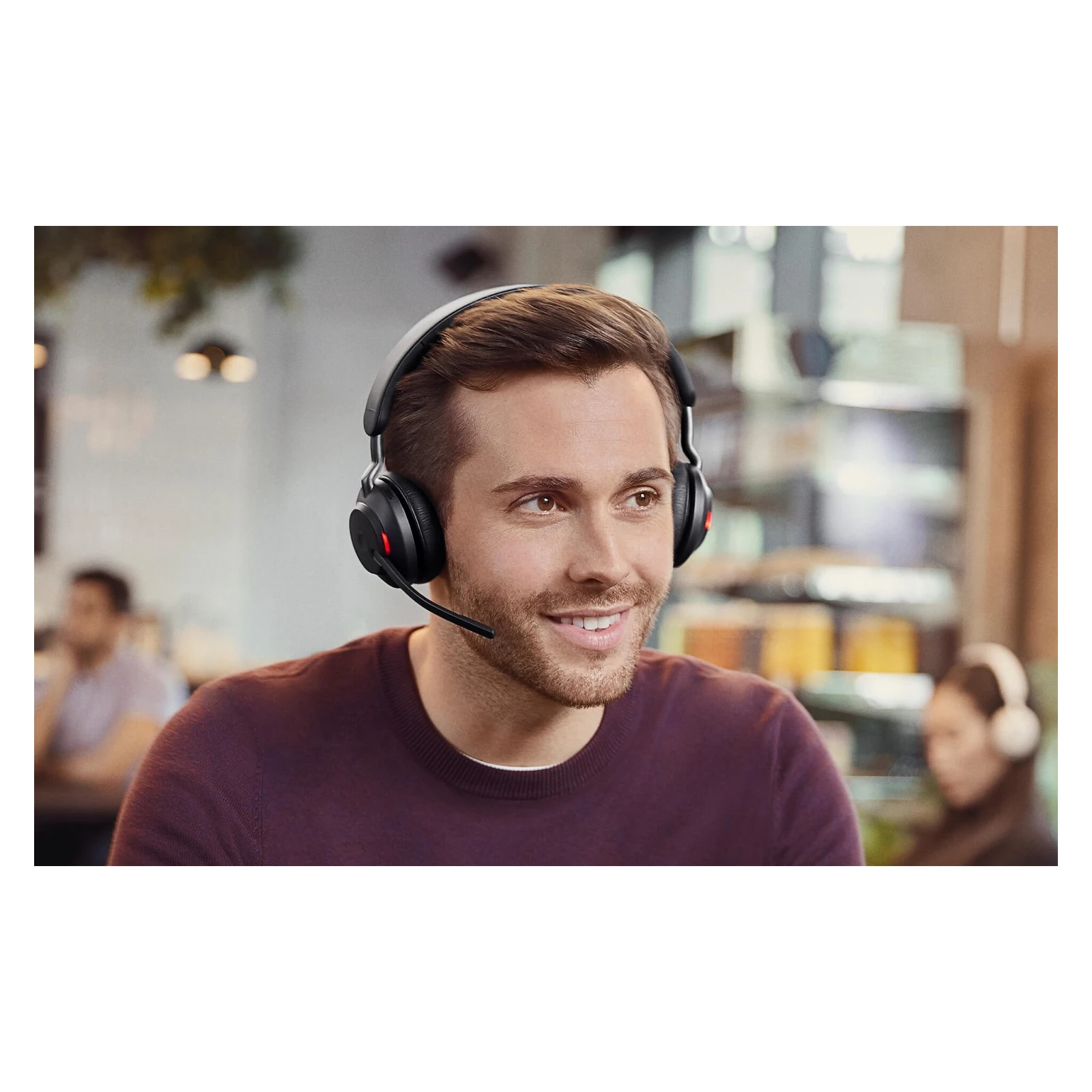 Jabra Evolve2 65 Link380c MS Stereo Stand Black (26599-999-889) (UA) Тип: VoIP телефония и колл-центры;