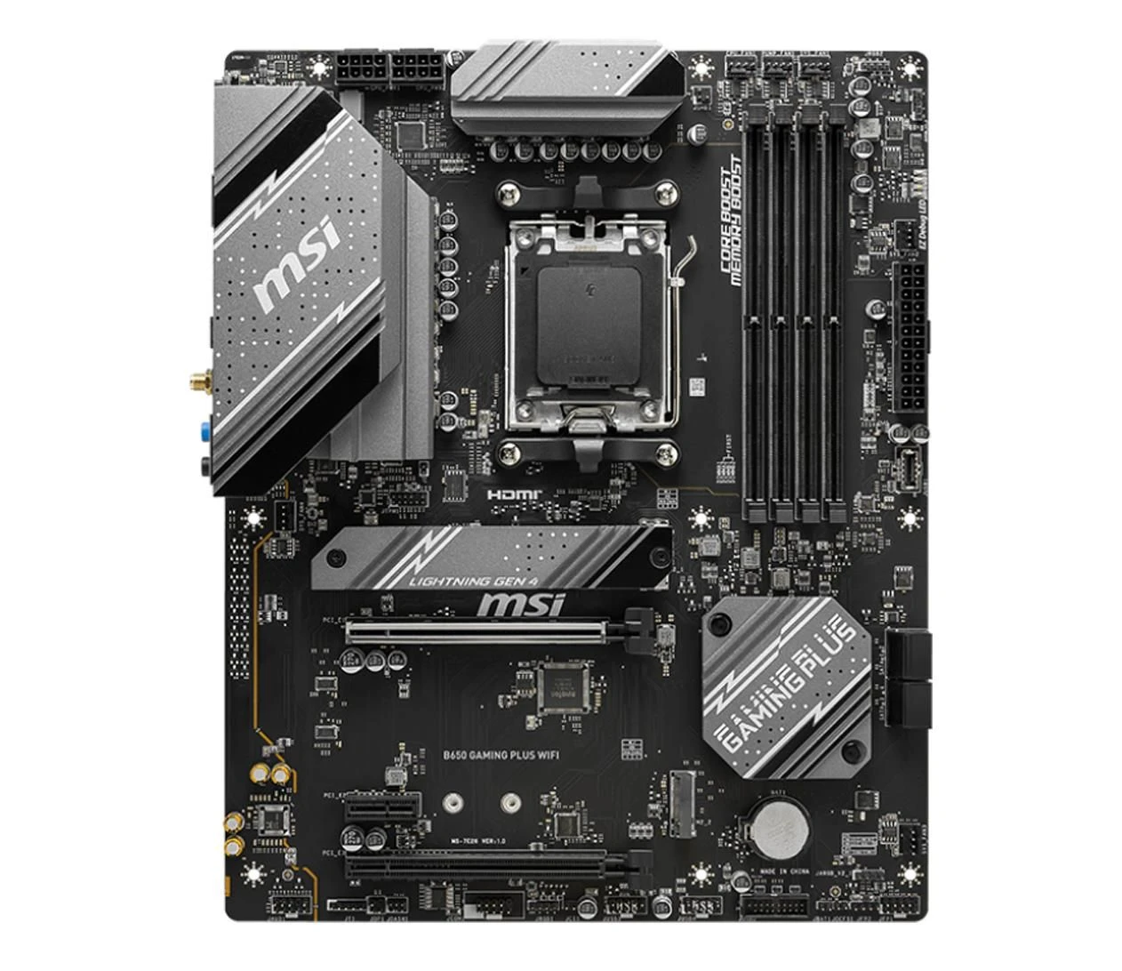 MSI B650 GAMING PLUS WIFI (911-7E26-001) EU ЦП Socket  Socket Am5