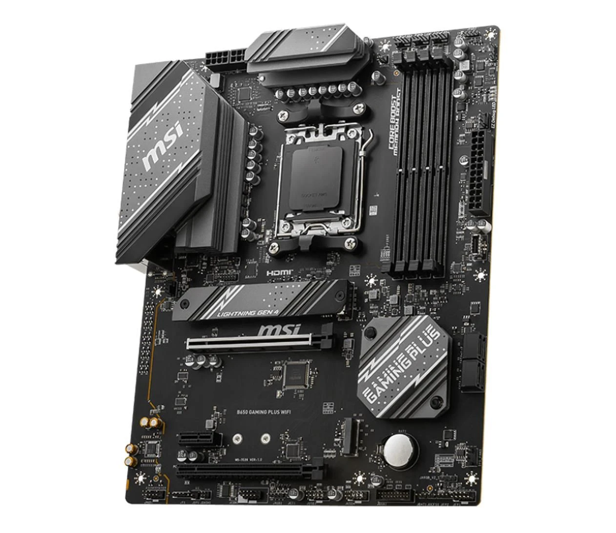 MSI B650 GAMING PLUS WIFI (911-7E26-001) EU Підтримувані сім'ї процесорів  AMD RYZen ™