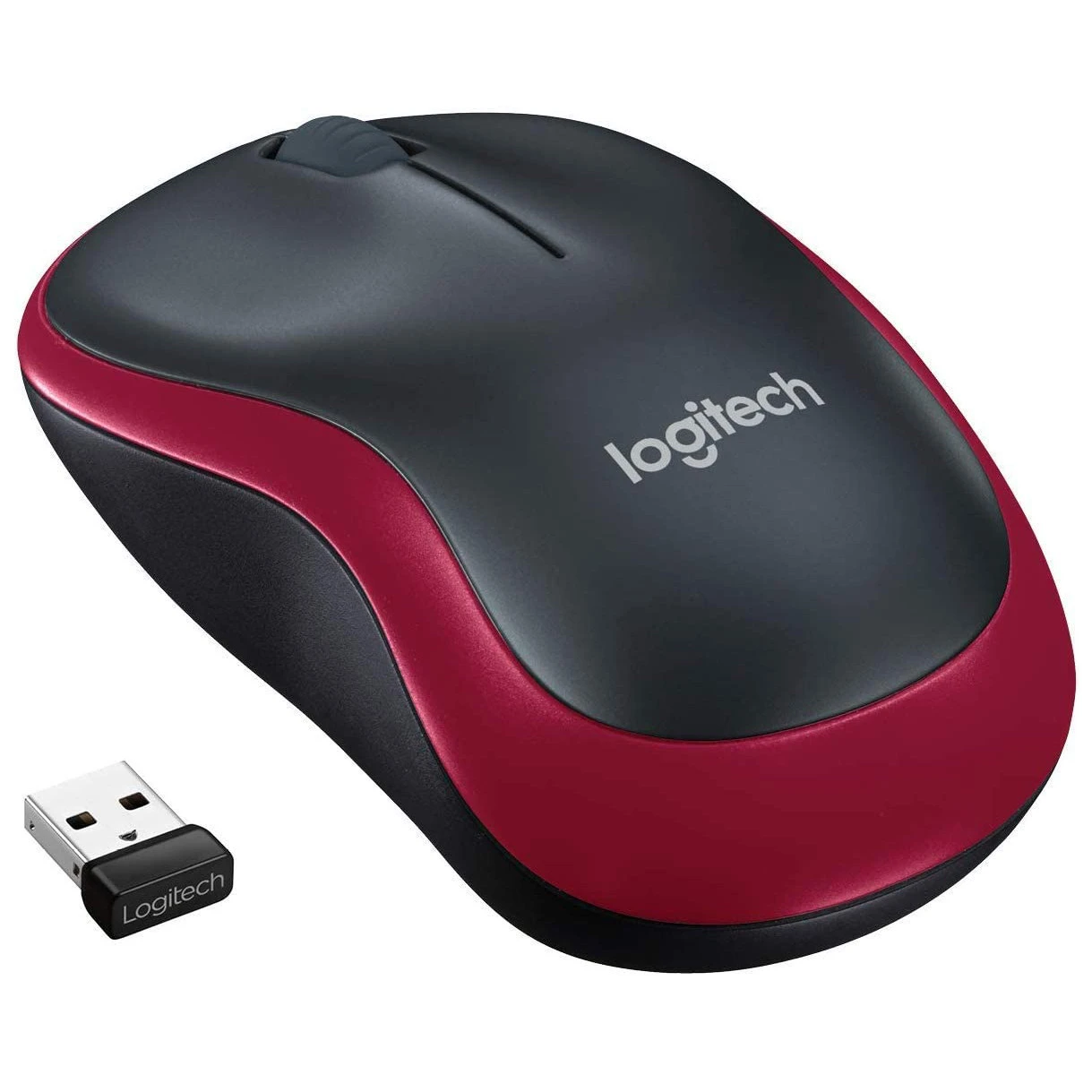 Logitech M185 Wireless Mouse Red (910-002237, 910-002240, 910-002633) Бренд: Logitech; Назначение: для
