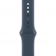 Apple Watch Series 9 GPS 41mm Silver Alu. Case w. Storm Blue S. Band - M/L (MR913)