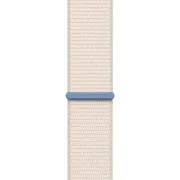 Apple Watch Series 9 GPS 45mm Starlight Aluminum Case w. Starlight Sport Loop (MR983)