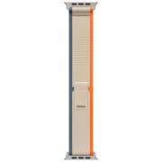 Apple Watch Ultra 2 GPS + Cellular 49mm Titanium Case with Orange/Beige Trail Loop - M/L (MRF23)