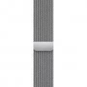 Apple Watch Series 9 GPS + Cellular 41mm Silver S. Steel Case w. Silver Milanese Loop (MRJ43)