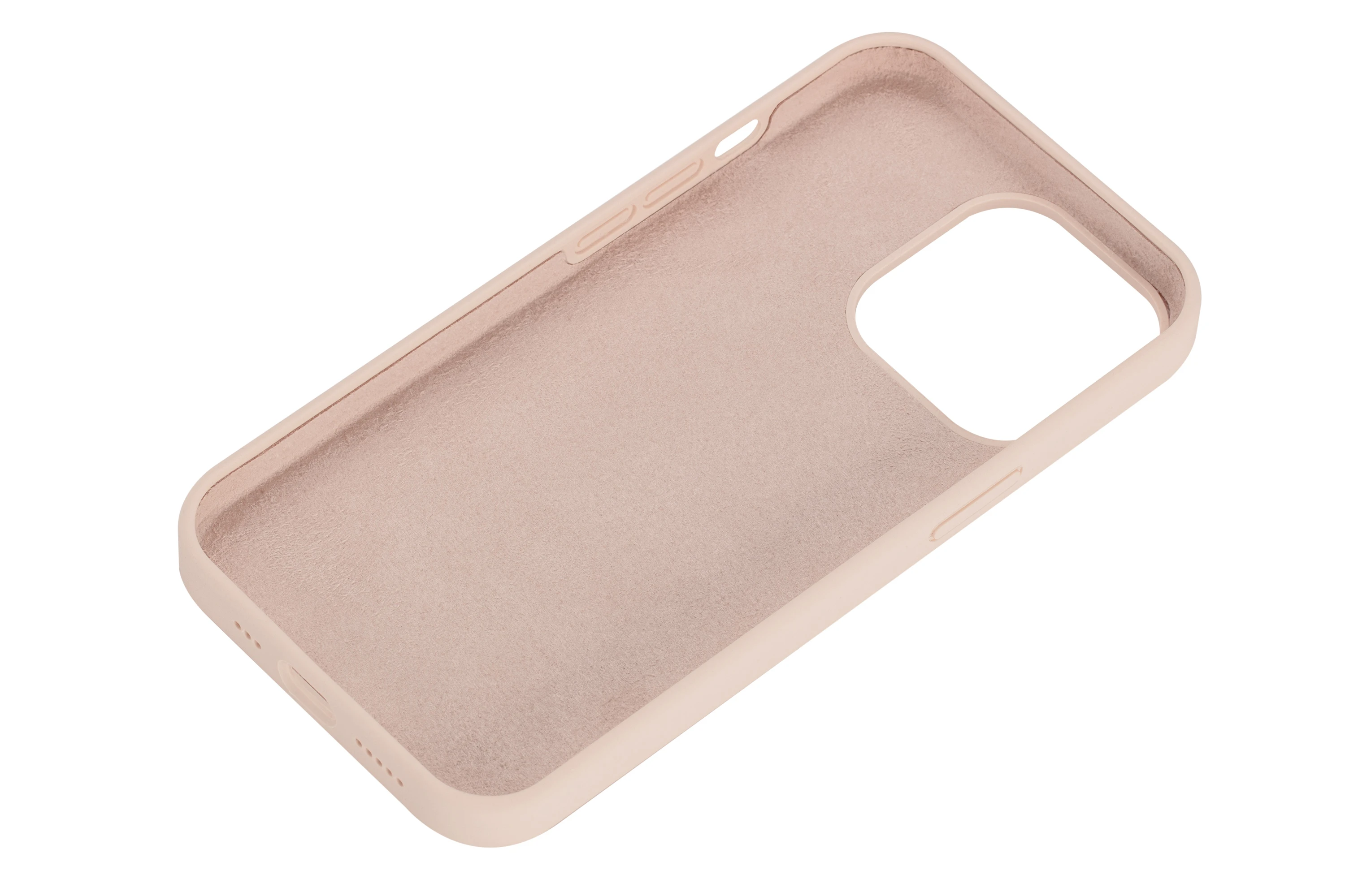 2E Чехол Basic для Apple iPhone 13 Pro , Liquid Silicone, Sand Pink (2E-IPH-13PR-OCLS-RP) (UA) Тип: накладка; Совместимость: Apple