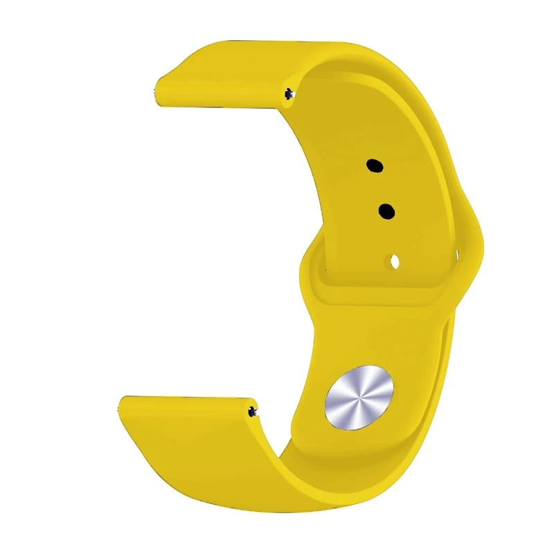 BeCover для Samsung Galaxy Watch 42mm/Watch Active/Active 2 40/44mm/Watch 3 41mm/Gear S2 Classic/Gear Sport Yellow (706181) Тип: ремінець; Сумісність: Samsung