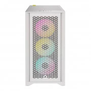 Corsair iCUE 4000D RGB AirFlow Tempered Glass White (CC-9011241-WW) без БП (UA)