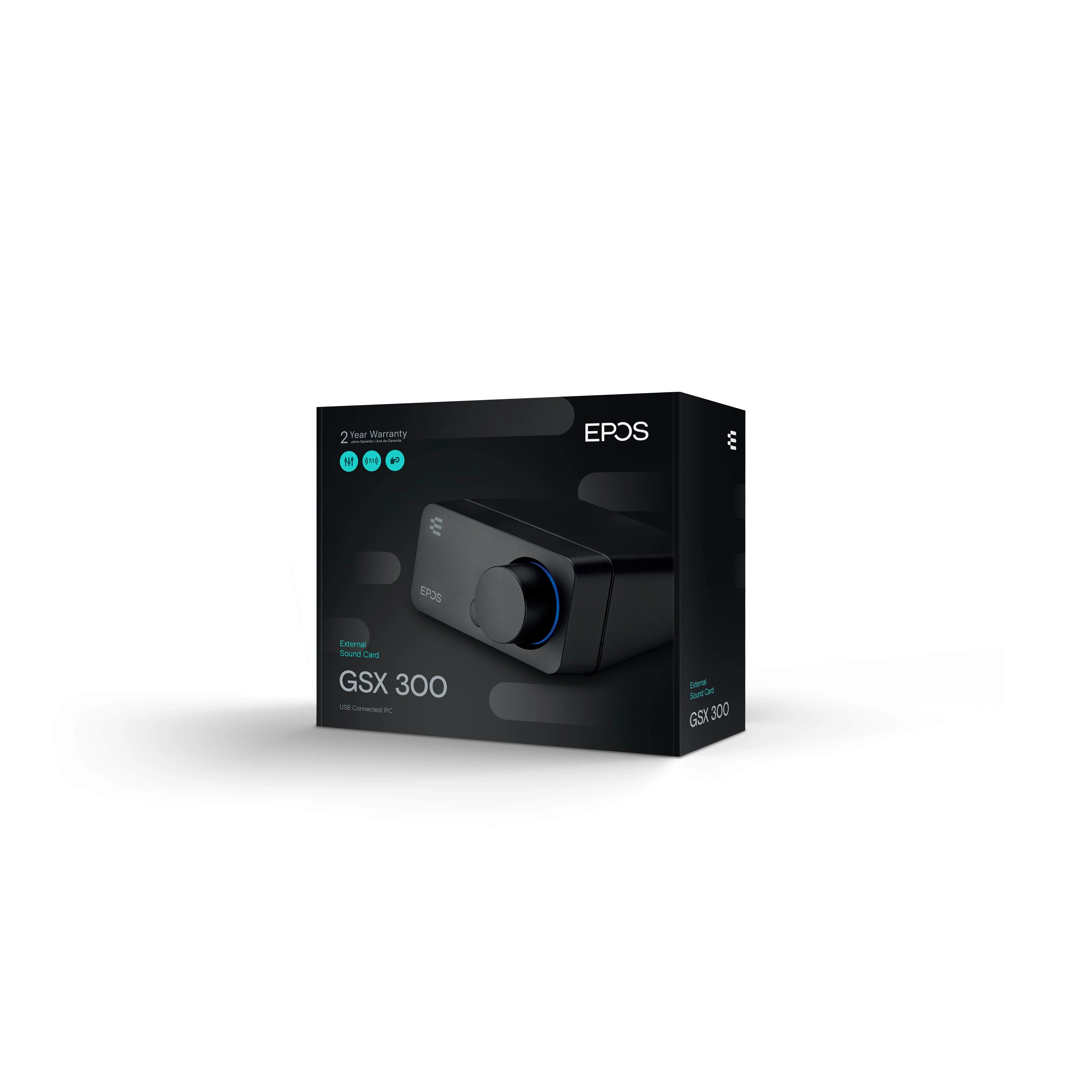 Epos GSX 300, 7.1, black (1001226) (UA) Тип подключения Micro-USB