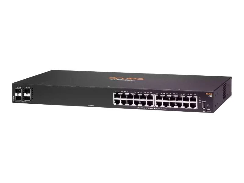 HPE Aruba 6100 24G 4SFP+ Switch (JL678A) (UA) Тип: Комутатор; Порти: 24 x