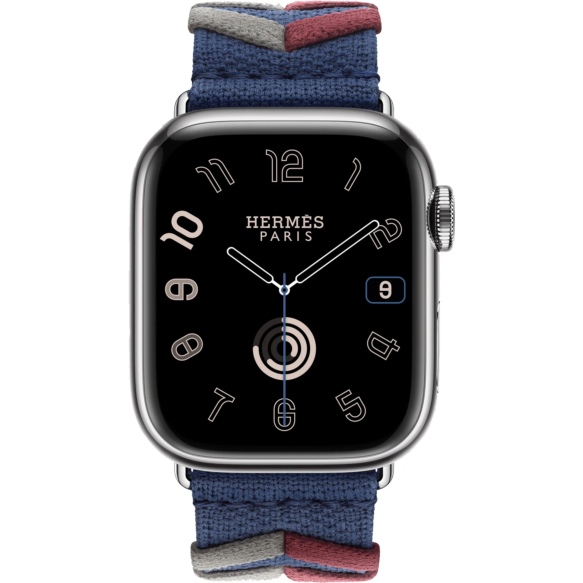 Apple Watch Hermès Series 9 GPS + Cellular, 41mm Silver Stainless