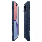 Spigen Чехол для Apple iPhone 15 Liquid Air, NavyBlue (ACS06791) (UA)