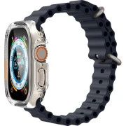 Spigen Чохол для Apple Watch Ultra (49mm) Ultra Hybrid, Crystal Clear (ACS05459) (UA)