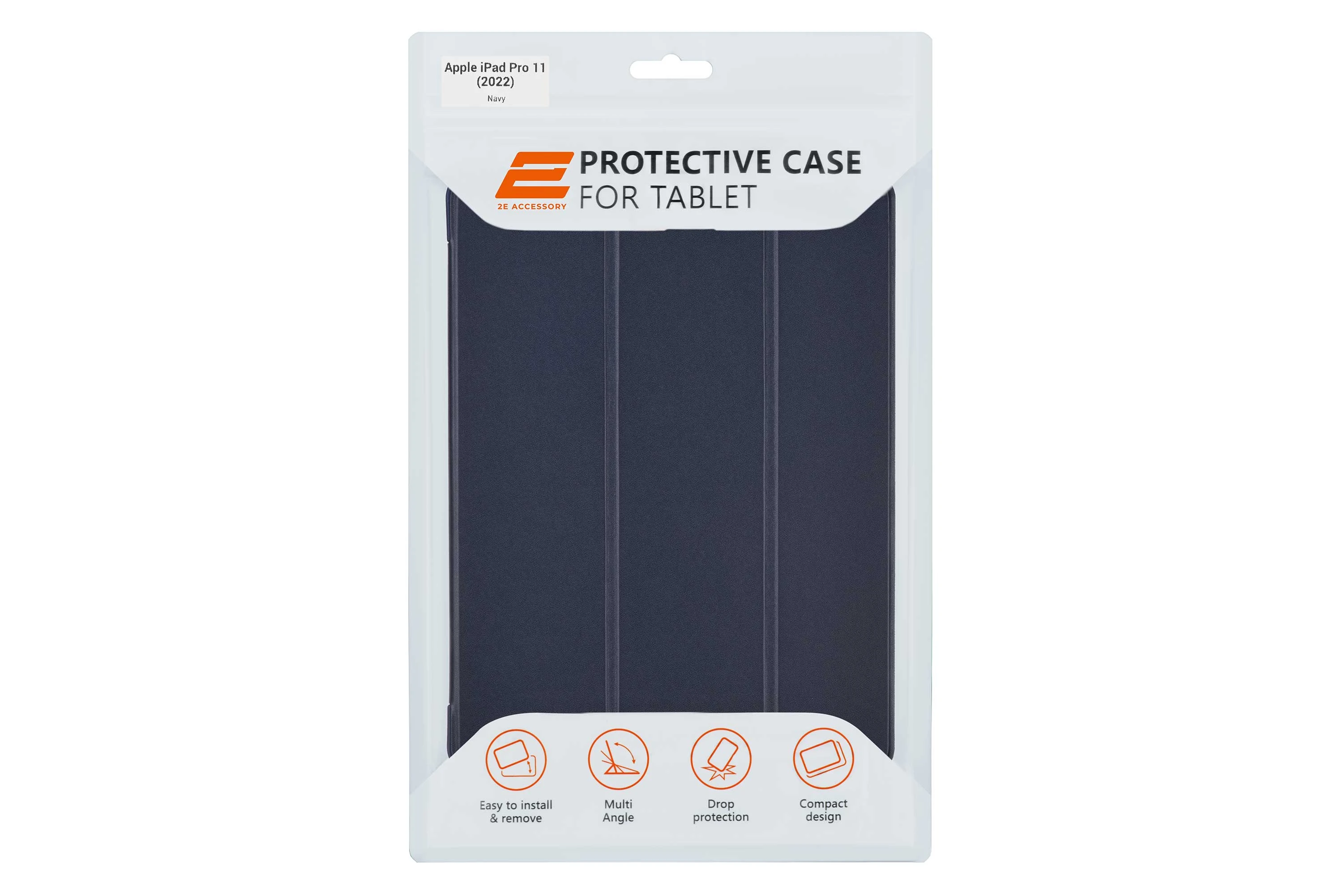 2E Чехол Basic для Apple iPad Pro 11 (2022), Flex, Navy (2E-IPAD-PRO11-IKFX-NV) (UA) Тип: чехол; Совместимость: Apple iPad
