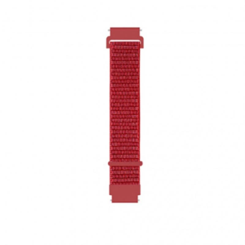 BeCover Nylon Style для Xiaomi iMi KW66/Mi Watch Color/Haylou LS01/Watch S1 Active Red (705885) Тип: ремінець; Сумісність: Xiaomi iMi