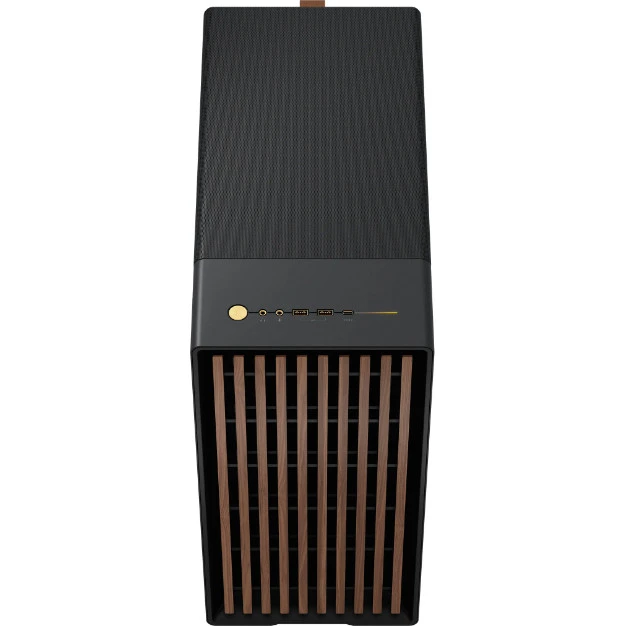 Fractal Design North Charcoal Black TGD (FD-C-NOR1C-02) (UA) Матеріал передньої панелі дерево та пластик