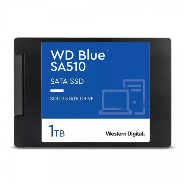 Western Digital Blue SA510 500 GB (WDS500G3B0A) (UA) Тип флеш-пам'яті 3D TLC