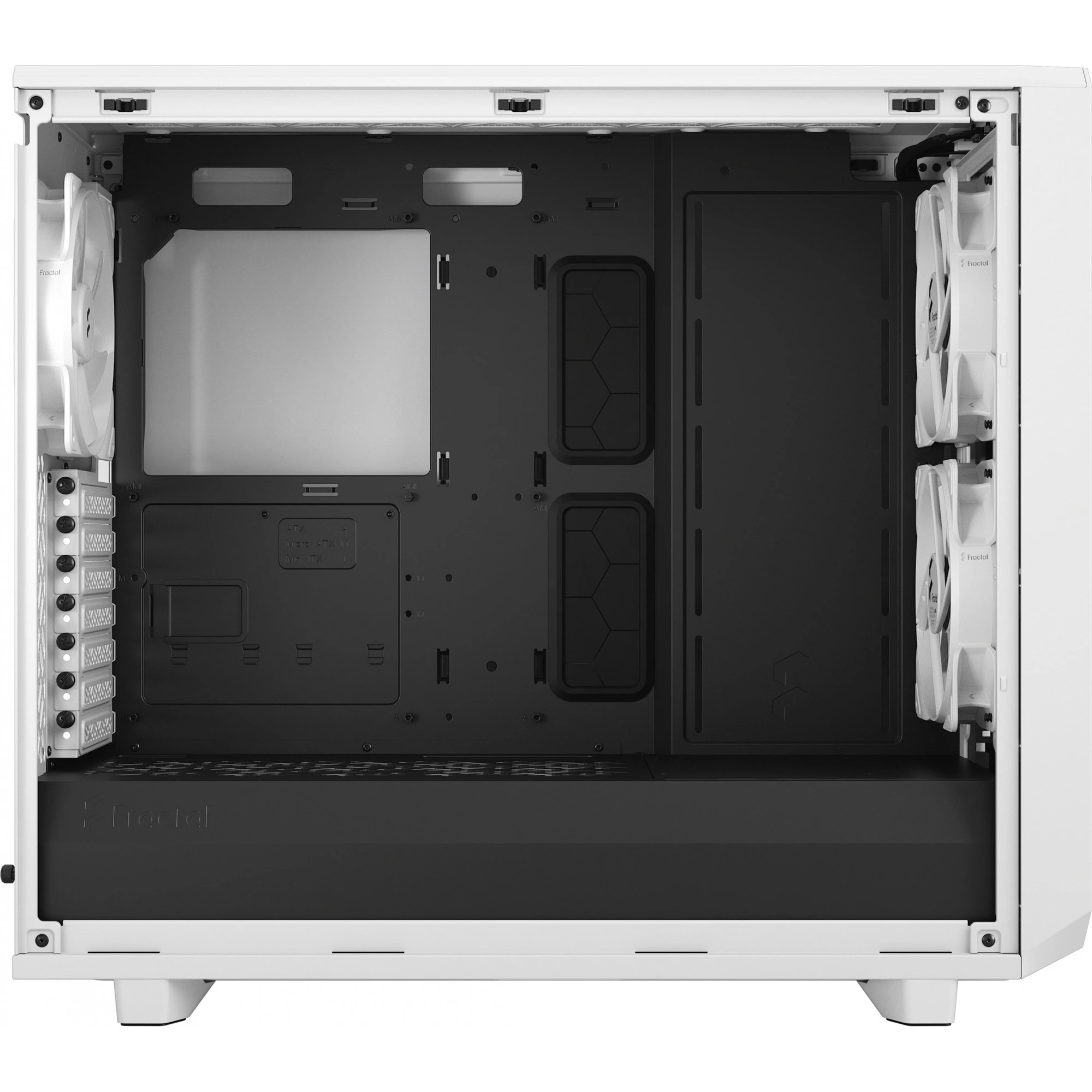 Fractal Design Meshify 2 Lite White TG Clear Tint (FD-C-MEL2A-04) (UA) Форм-фактор материнської плати ATX / MicroATX / Mini-ITX
