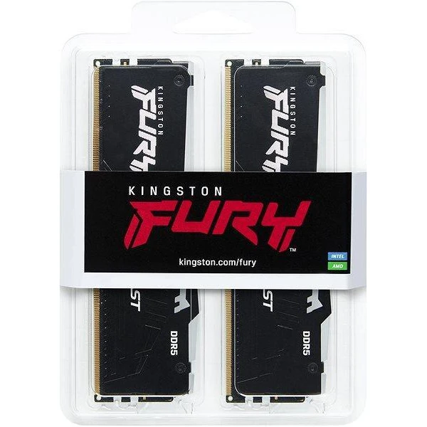 Kingston FURY 64 GB (2x32GB) DDR5 5200 MHz Beast RGB (KF552C40BBAK2-64) (UA) Бренд: Kingston FURY; Назначение: