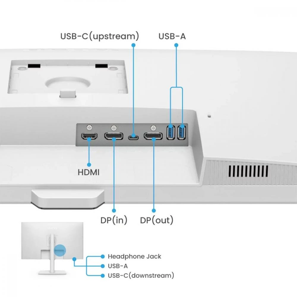 BenQ GW3290QT (9H.LLHLA.TBE) (UA) Діагональ екрану, дюймів 31,5