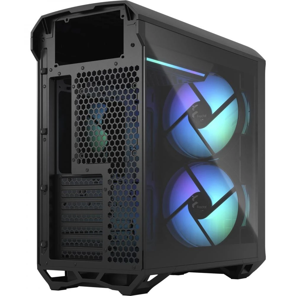 Fractal Design Torrent Compact RGB Black TG Light Tint (FD-C-TOR1C-02) (UA) Расположение сверху