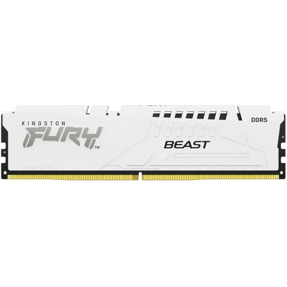 Kingston FURY 64 GB (2x32GB) DDR5 6000 MHz Beast EXPO White (KF560C36BWEK2-64) (UA) Назначение Память для настольных компьютеров