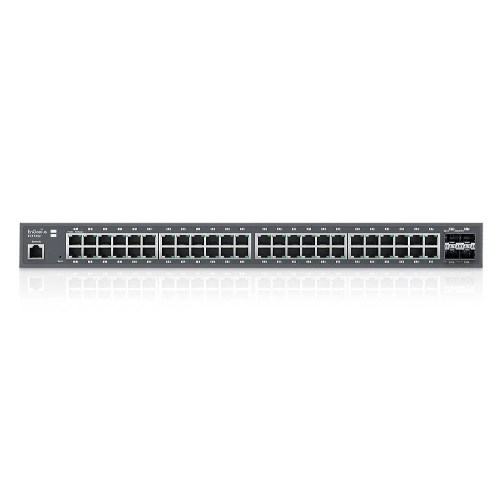 Коммутатор управляемый EnGenius ECS1552 (1402A0109304) Количество портов Fast Ethernet (10/100) нет