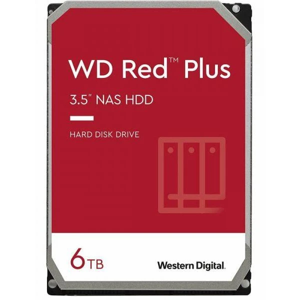 WD Red Plus 10 TB (WD101EFBX) Бренд: WD; Линейка: Red Plus; Тип HDD: