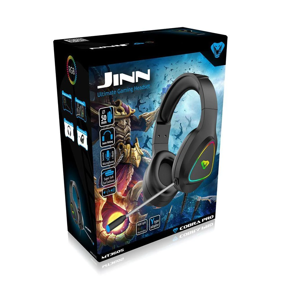 Media-Tech Cobra Pro Jinn RGB Black (MT3605) (UA) Тип акустического оформления закрытые