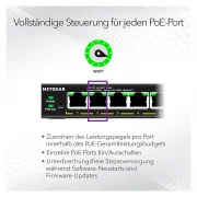 Комутатор мережевий Netgear GS308EPP-100PES (UA)