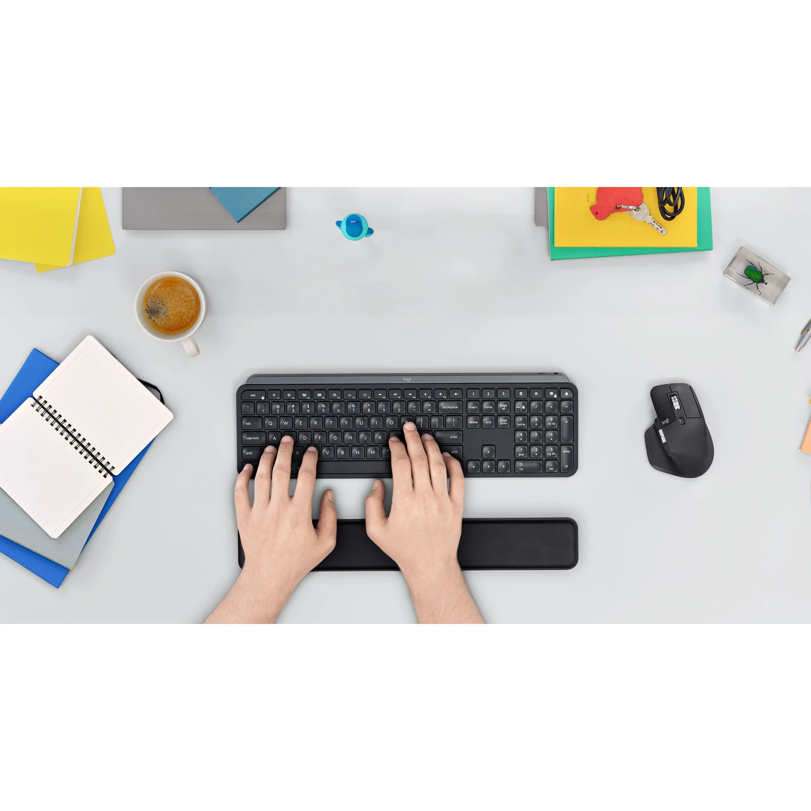 Logitech MX Keys for Business UA Graphite (920-010933) (UA) Тип мультимедийный, беспроводной