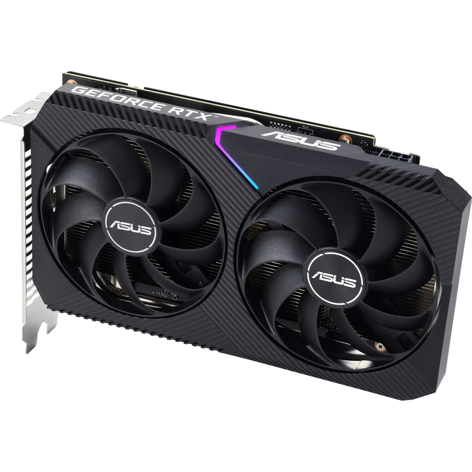 ASUS GeForce RTX3050 8Gb DUAL OC (DUAL-RTX3050-O8G-V2) (90YV0GH6-M0NA00) (UA) Интерфейс PCI-Express 4.0
