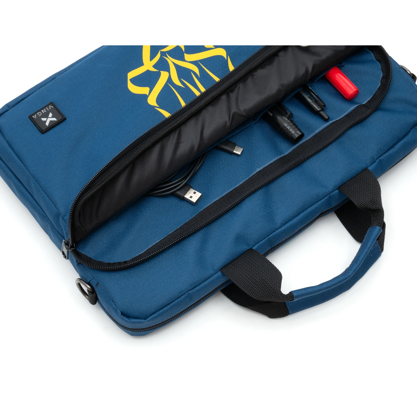 Сумка для ноутбука Vinga 15.6 NB1530TY Blue (NB1530TYBL) (UA) Предназначение: классические;