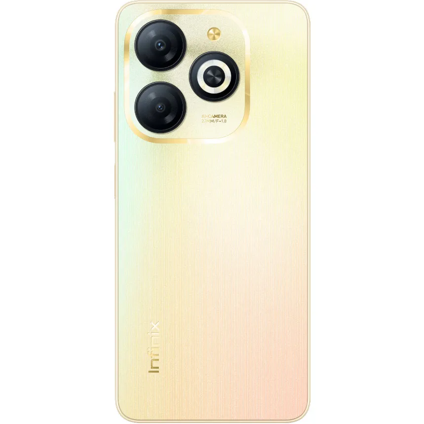 Infinix Smart 8 (X6525) 2/64GB Shinny Gold (UA) Дисплей: 6.6 / IPS LCD (1612х720 точек)