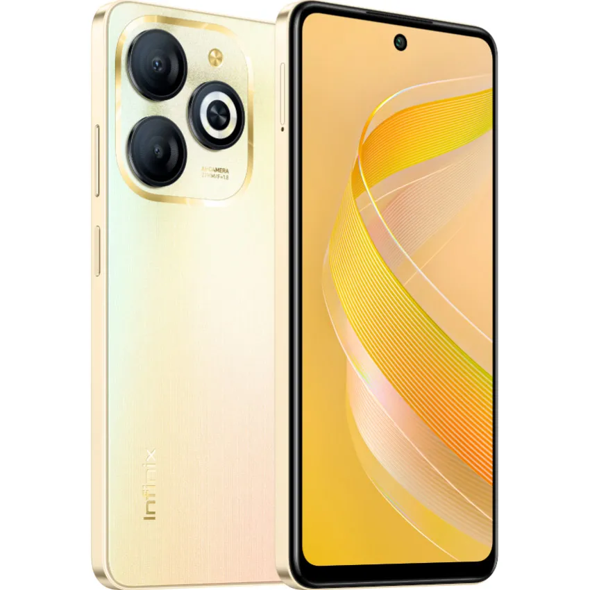 Infinix Smart 8 (X6525) 2/64GB Shinny Gold (UA) Дисплей: 6.6 / IPS LCD (1612х720 точек)