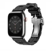 Apple Watch Hermès 42/44/45/49mm Noir Kilim Single Tour (MTHX3